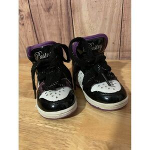Plum Glam Pie Hitops by Pastry Toddler Shoes Size4
